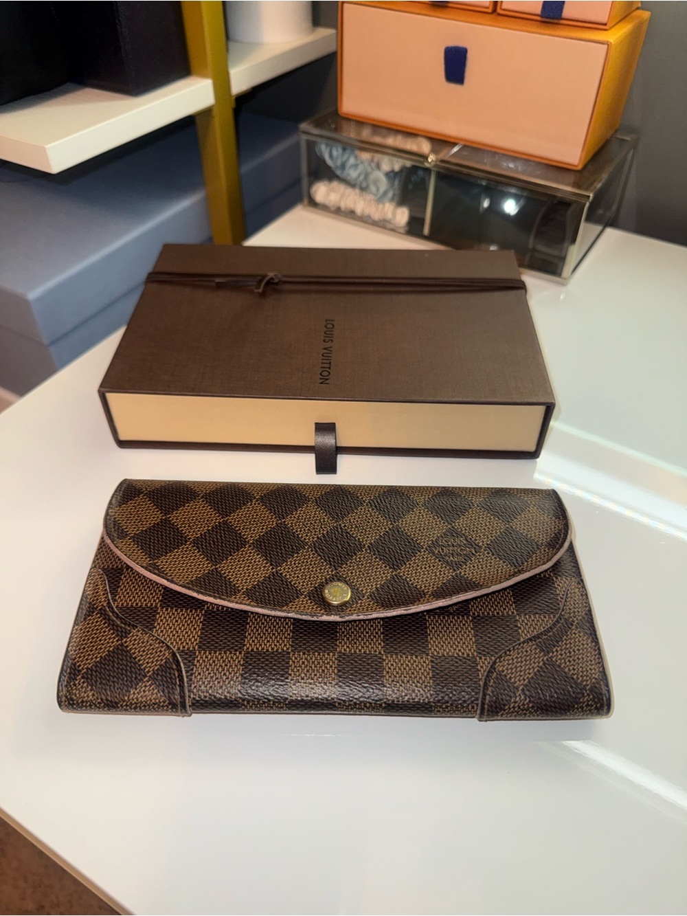 ✨ Authentic Louis Vuitton Damier Continental Wallet ✨